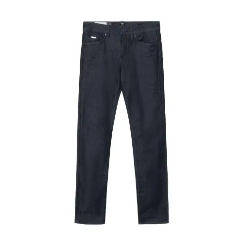 HUGO BOSS Jeans Men's Blue Black Moderate Straight Fit Pants