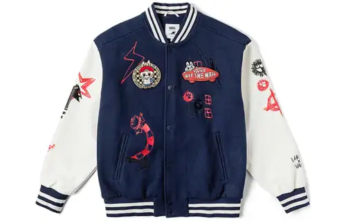 Vans x THE MONSTERS Jackets & Coats Unisex Dark Blue