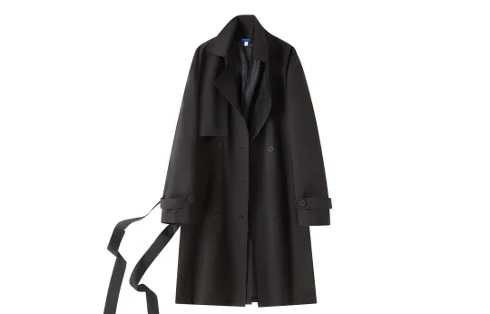 SWAMP AREA Trench Coats Unisex Lapel Moderate Other