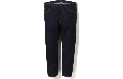 Bape Bape Sta Relaxed Fit Denim Pants