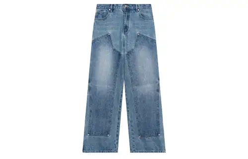 HARSH AND CRUEL Jeans Unisex Moderate Straight Fit Pants