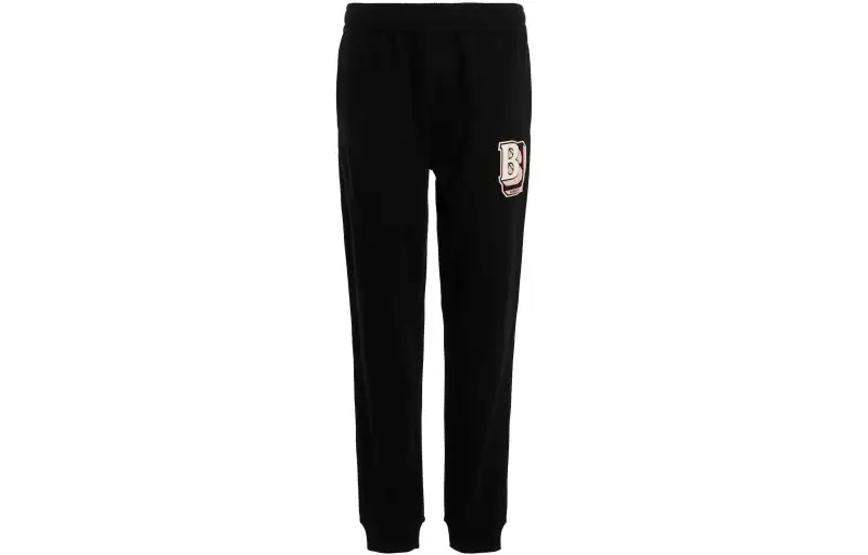 Burberry FW22 Knitted Sweatpants Men's Black