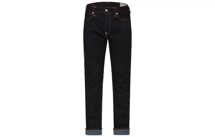 EVISU Straight Stretch Moderate Jeans Men's Denim Blue