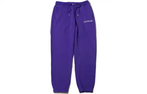 Jordan Knitted Sweatpants Men's Dark Purple