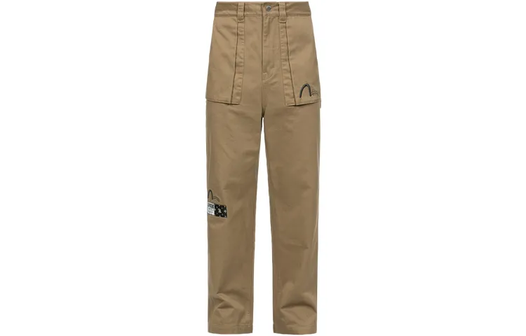 EVISU Cargo Pants Men's Coffee Moderate
