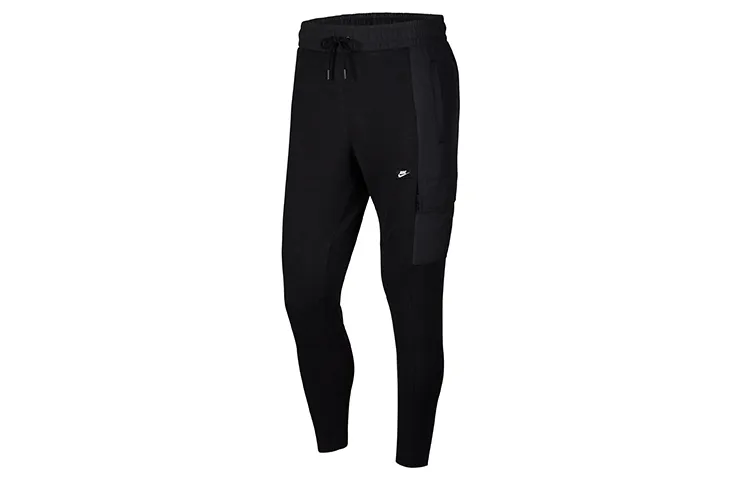 Nike Casual Pants Men's Black Moderate Tapered Pants