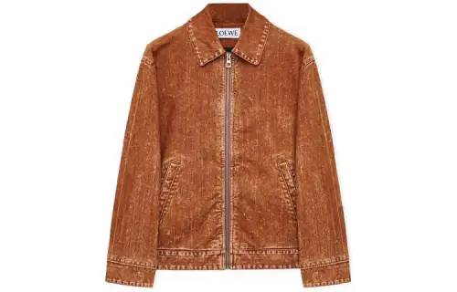 LOEWE Jackets & Coats Men's Terracotta