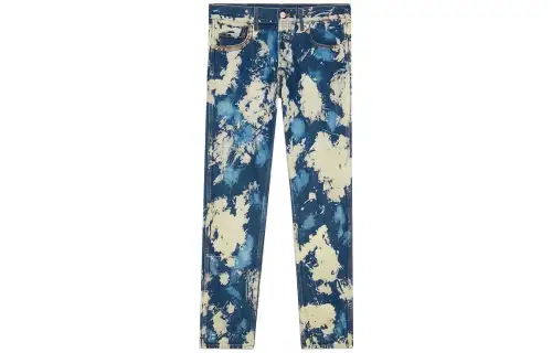 【Previous Season】bleached denim punk pants