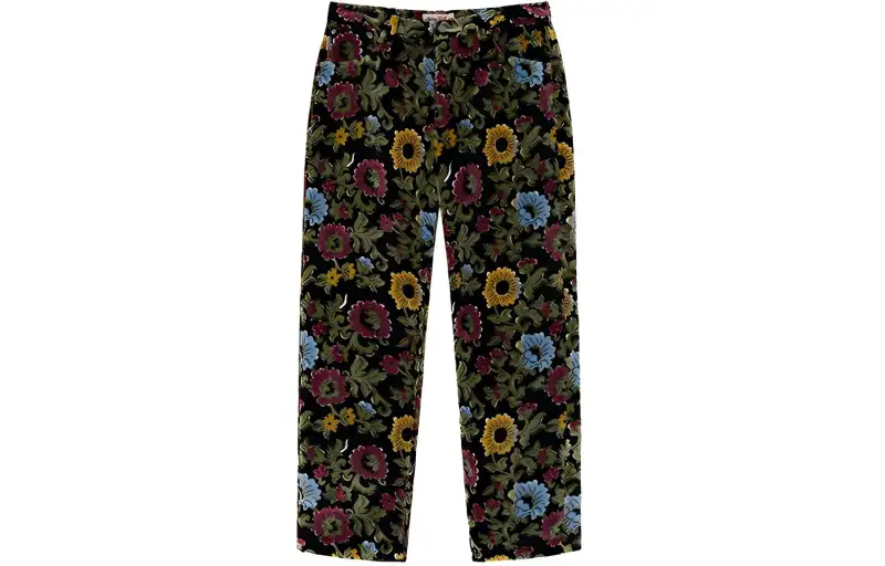 Stussy Jeans Men's Multicolor Moderate Straight Fit Pants