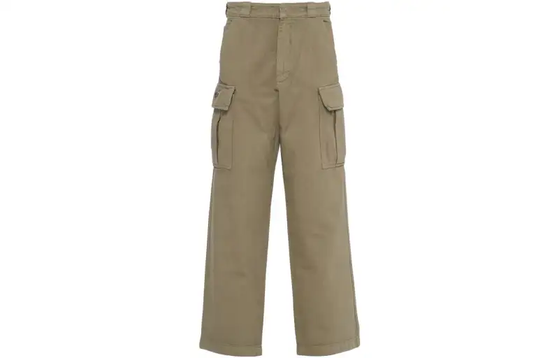 PRADA Cargo Pants Men's Brown Moderate