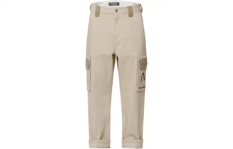 EVISU Jeans Men's Pink White Moderate Tapered Pants