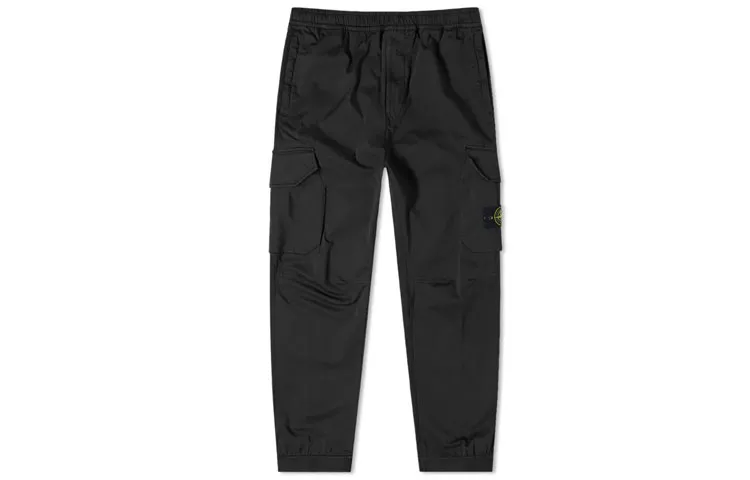 STONE ISLAND Casual Pants Men's Black