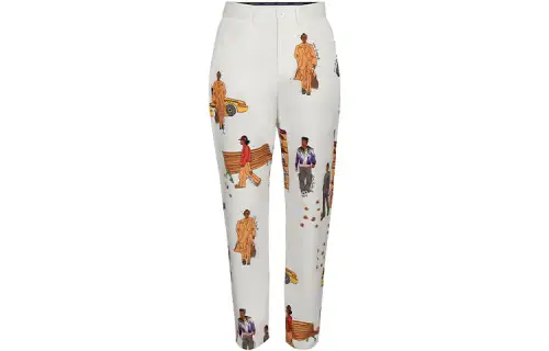 LOUIS VUITTON Casual Pants Men's White