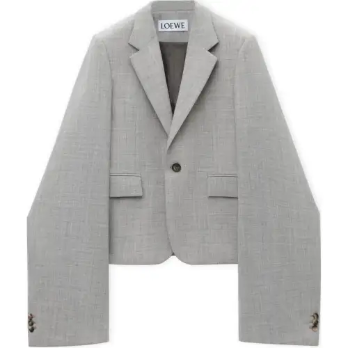 LOEWE SS26 Jackets & Coats Men's Gray