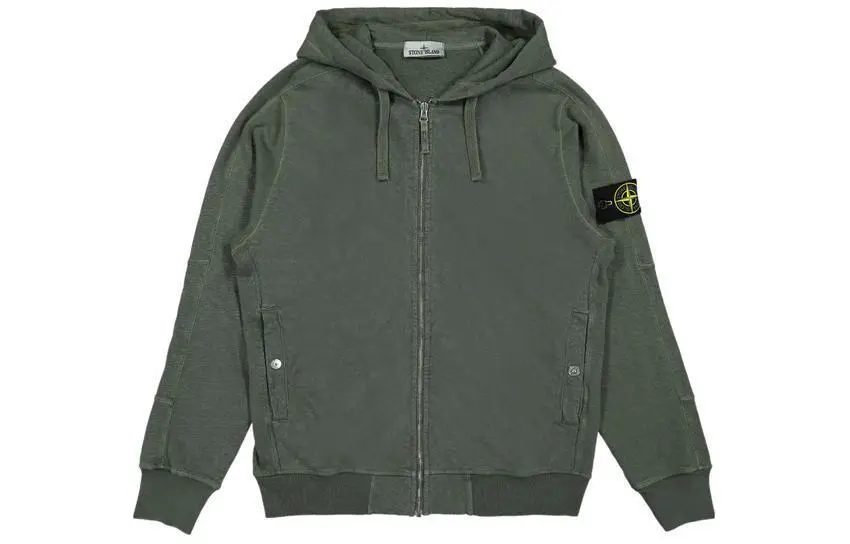 STONE ISLAND Zip Hoodie