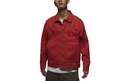 Jordan ESSENTIALS Jackets & Coats Men's Lobster Red
