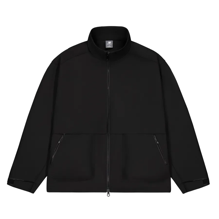 New Balance NB Grey SS25 Jackets & Coats Unisex Black