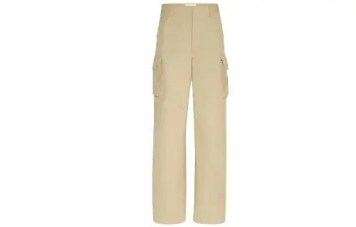 Bottega Veneta SS21 Casual Pants Men's Beige Yellow