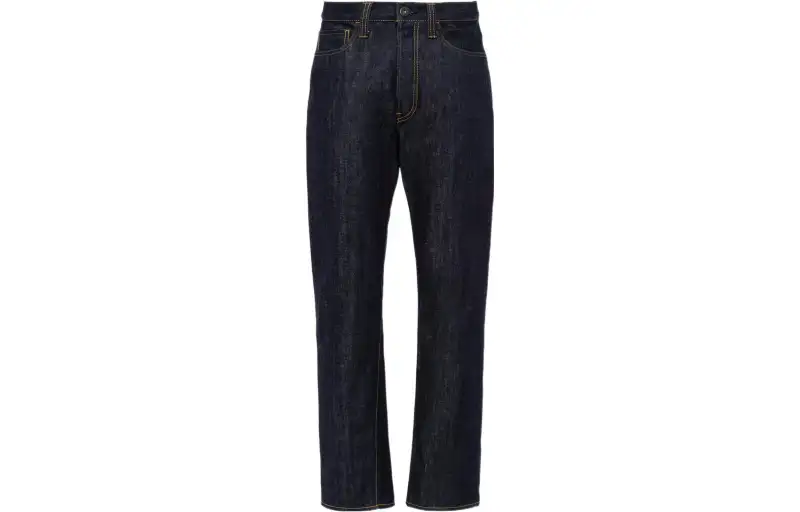 PRADA Jeans Men's Blue Moderate Straight Fit Pants