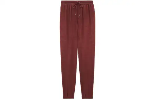 drawstring-fastening track pants