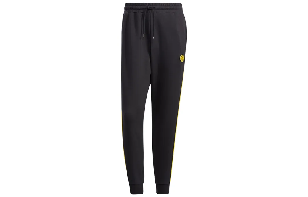 Adidas Neo x SMILEY Knitted Sweatpants Men's Black