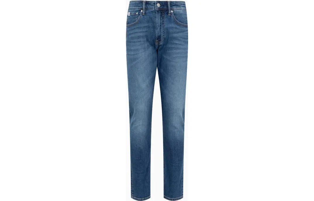 Calvin Klein Jeans Men's Blue Moderate Tapered Pants