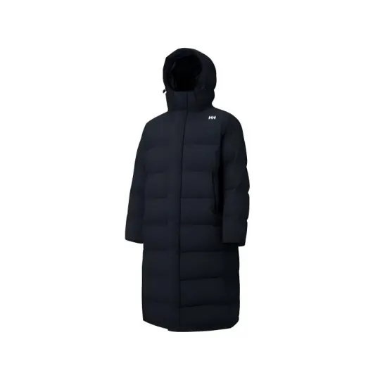 HELLY HANSEN Down Jackets Men's Black Hooded Moderate Down Coat