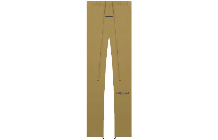 Fear Of God Essentials FW21 Knitted Sweatpants Unisex Amber