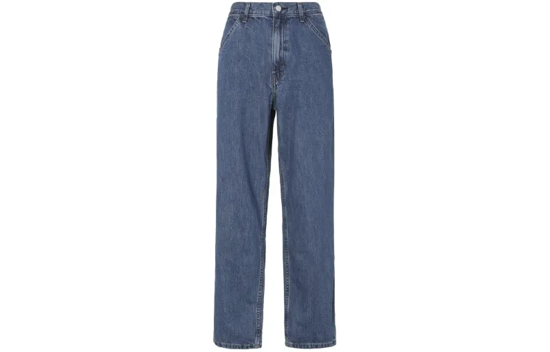 UNIQLO Jeans Men's Blue Moderate Straight Fit Pants