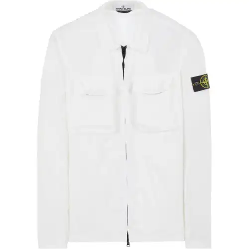STONE ISLAND Jackets & Coats Men's White