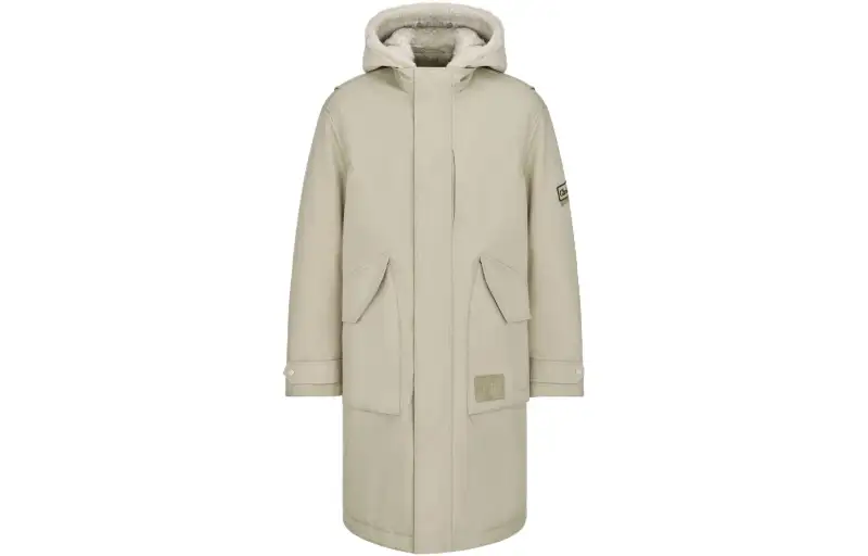 DIOR SS24 Parka Coat Men's Light Green