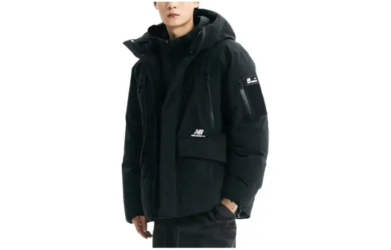 New Balance Jackets & Coats Men's Black