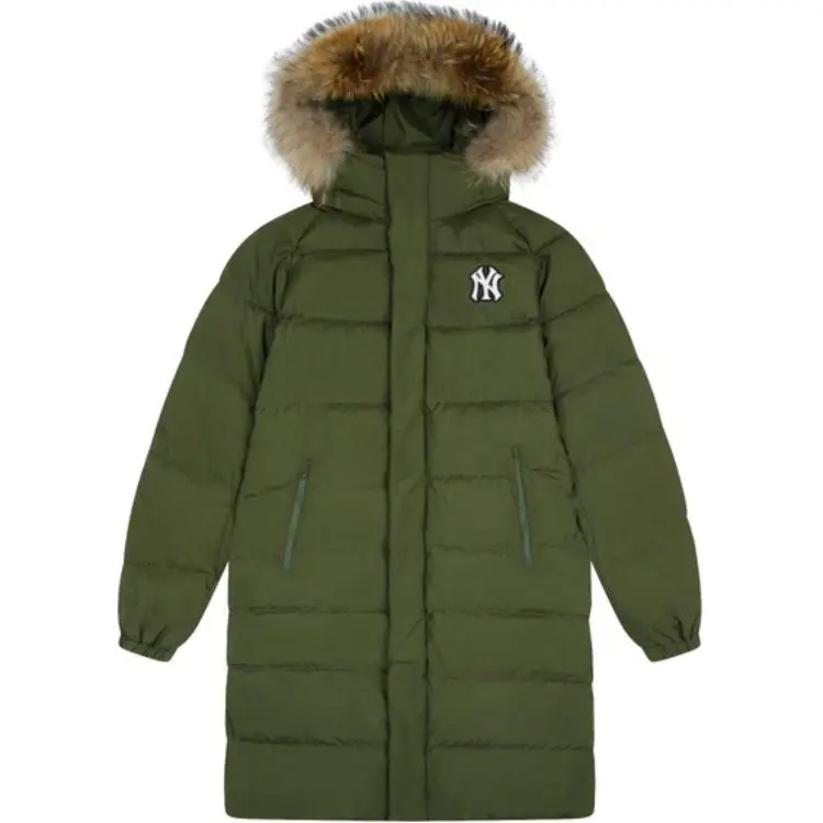 MLB Down Jacket Unisex New York Yankees/Army Green