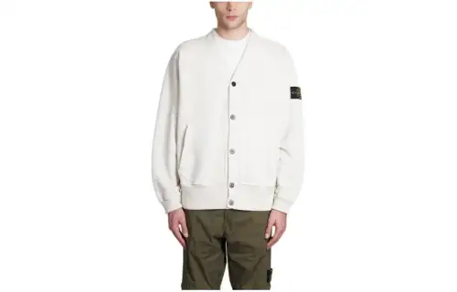 STONE ISLAND Jackets & Coats Men's White