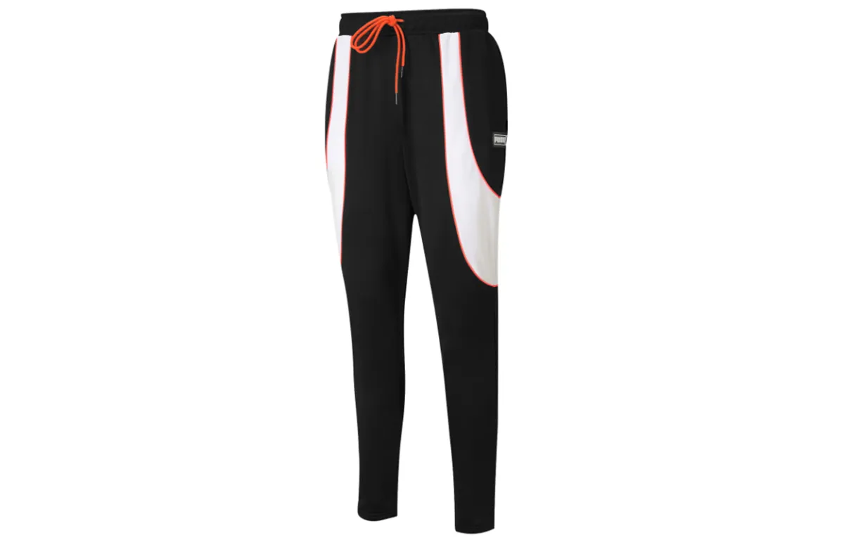 PUMA Knitted Sweatpants Men's Black