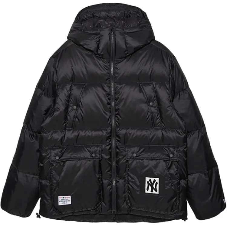 New Era Down Jacket American Unisex Black