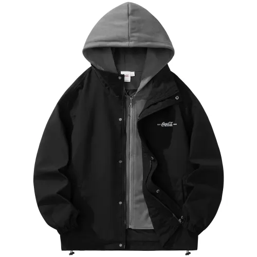Coca-Cola Base set, hoody with letters, jacket for men and women, Cola
