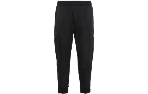 PRADA Casual Pants Men's Black Moderate Tapered Pants