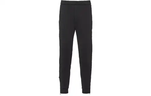 PRADA Casual Pants Men's Black Moderate Slim Fit Pants