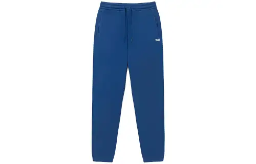 Vans Knitted Sweatpants Men's Dark Blue Moderate Cuffed Pants