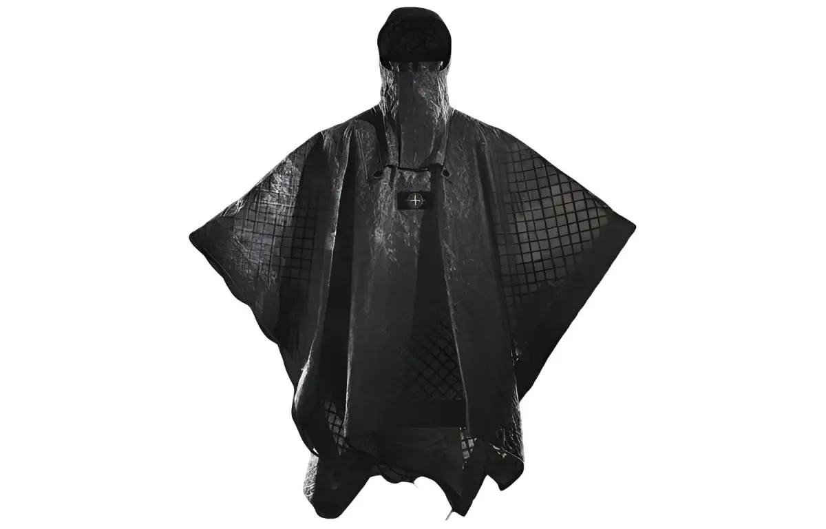STONE ISLAND SS24 Prototype Research Collection Cloak Unisex Gray