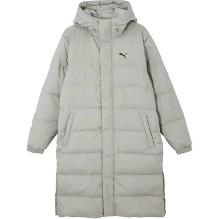 PUMA LONG DOWN JACKET Down Jacket Unisex Marble Gray