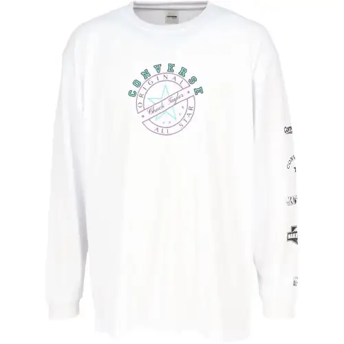 Converse SS25 T Shirt Unisex White