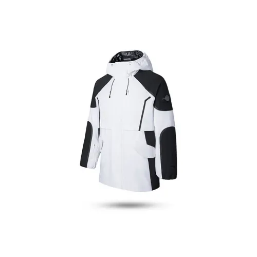 Anta Down Jacket Men's Snowflake White/Basic Black