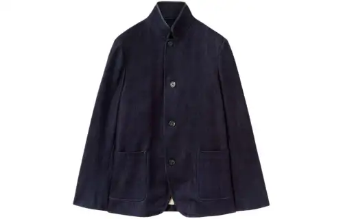 Loro Piana Spagna Jacket Jackets & Coats Men's Blue