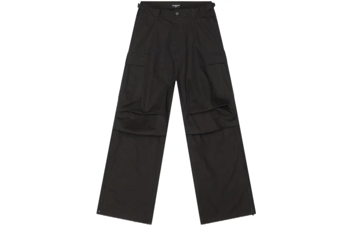 Balenciaga FW22 Cargo Pants Men's Black