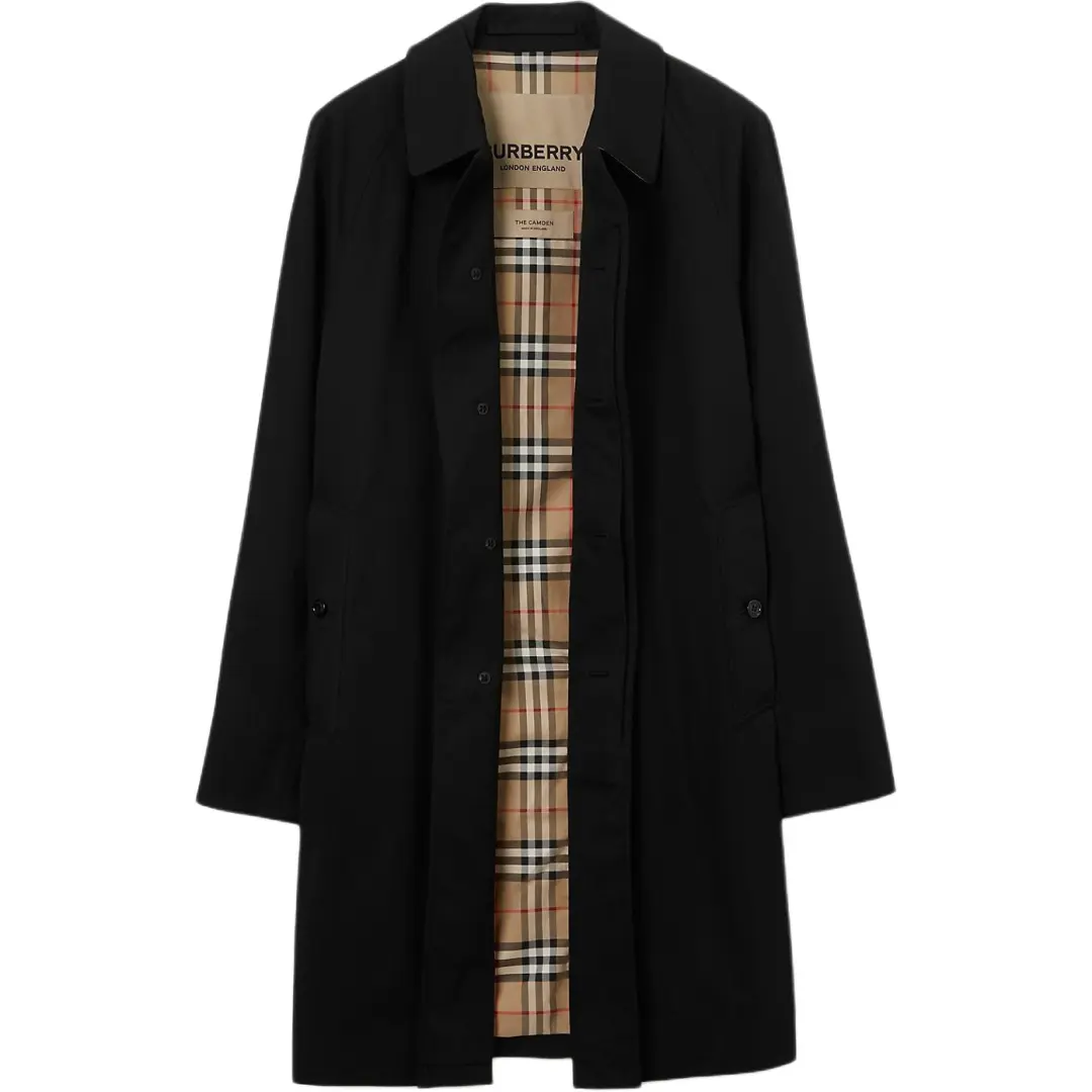 Burberry Long Camden Heritage Car coat