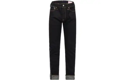 EVISU Jeans Men's Blue Moderate Straight Fit Pants