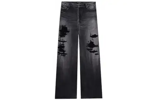 Balenciaga Trompe L'Œil Large Baggy Trousers