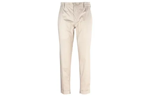 PRADA Casual Pants Men's White Moderate Straight Fit Pants